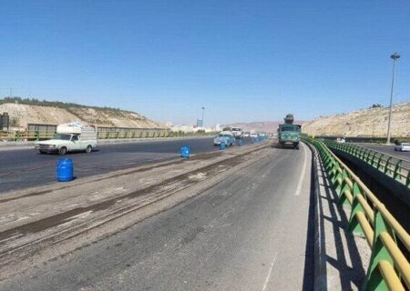 اعمال محدودیت ترافیکی در آزدراه شهید کسایی تبریز
